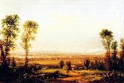 Robert S.Duncanson View of Cincinnati USA oil painting artist